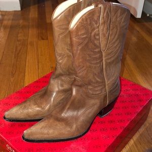 Brown Guess Cowgirl Boots
